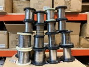 Taśma i drut oporowy KANTHAL, 253 szpulki. Wyprzedaż