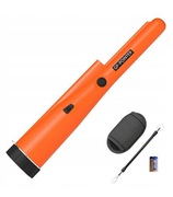Wykrywacz metali dla dorosłych, przenośny, z LED pomarańczowy