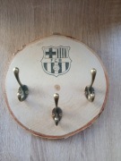 Barcelona Fc wieszak ścienny na rzeczy.