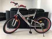 rower górski amortyzatory przód i tył koła 26"