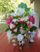 Bukiet do wazonu na grób 