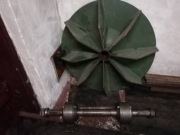 Wirnik wentylatora WT 50 z wałem napędowym