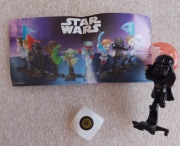 KINDER Starr Wars -  Darth Vader  + karteczka 