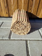 Trzcina rurki trzcinowe14-18cm pszczola murarka ogrodowa 100szt.twarde