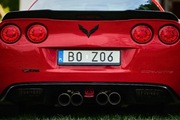 Chevrolet Corvette C6 05-13 Lampy tylne Eagle Eyes przerobione na europę