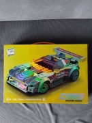 Samochód wyścigowy building blocks jak lego