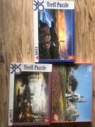 Puzzle 4 sztuki 1500,1000 i 500