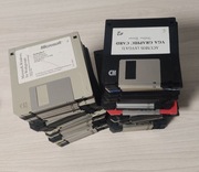 Dyskietki 3,5" - 90 sztuk 