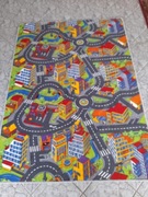 Dywanik dla dziecka, ulice .160x220 cm.