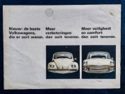 VW 1200, 1300, 1500, 1600 - folder, prospekt