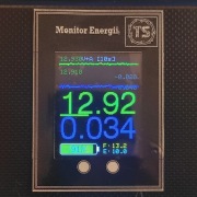 Watomierz Licznik Energii DC 35V +- 30A Woltomierz Amperomierz Ah
