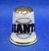 Naparstek Kolekcjonerski Porcelanowy - New York Giants