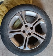 Tarcza koła(felga) aluminiowa z opona letnia o rozmiarze 195X55R16