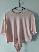 Orsay, Różowa krótka koszulka sportowa w bardzo dobrym stanie, rozmiar S