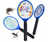 ELEKTRYCZNA ŁAPKA NA MUCHY KOMARY ĆMY OWADY PALETKA PACKA SWATT ZAPP