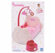 Łóżko-Łóżeczko dla lalki róż karuzela