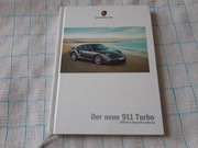 2009 Porsche 911 Turbo Prospekt niemiecki 112 stron DE/WW