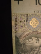 Banknot 100zl z 1994r seria YH seria zastępcza żadkie 