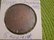 moneta Rosji Carskiej Imperium z 1833r mason