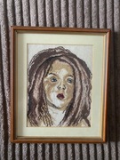 Haft krzyżykowy - Helenka Stanisław Wyspiański