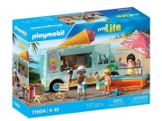 PLAYMOBIL 71904- Furgonetka z lodami i sklepikiem-OKAZJA!