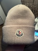 Czapka Moncler beżowa