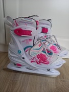 Łyżwy BROYX 30-33 Decathlon bdb regulowane po jednym sezonie