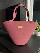 Kosz miejski ze sznurka bawełnianego torba na ramie