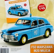 Legendy FSO 79- Warszawa M20 Milicja