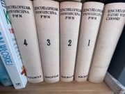 Encyklopedia PWN T. 1 - 4 + Encyklopedia fizyki