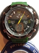 Super zegarek męski, sportowy, m-ki Paterson , koperta 48 mm- nowy