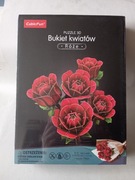 Puzzle 3D Bukiet kwiatów.