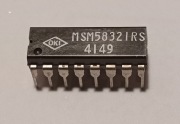 MSM58321RS  REAL TIME CLOCK/CALENDAR