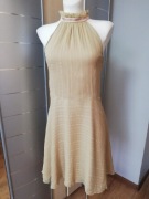 Sukienka Vissavi beżowa 