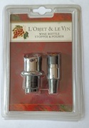 L'Objet & Le Vin nalewak i korek do butelek. Wino, wódka i inne płyny