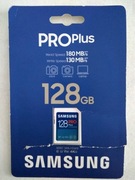 Karta SDXC Samsung PRO plus 128 GB - NOWA rozpakowana