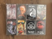 kaseta Death Metallica Samael Slayer TSA thrash heavy metal Acid Drinkers