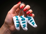 Brelok Buty Nike Air More Uptempo | Druk 3D | Prezent