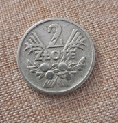 Moneta 2 zł.Jagody z roku  1960 bzm.