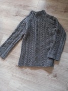 Heine sweter damski 36/38 warkocze, jak nowy!  