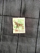 Znaczek pocztowy, Polska, Łoś, 1954