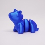 Flexi Jednorożec - Breloczek do kluczy - Druk 3D