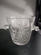 Kryształowe wiaderko na lód 