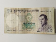 Sprzedam banknot Bhutan 10 Ngultrum 2013r. - Jigme Khesar Namgyel 