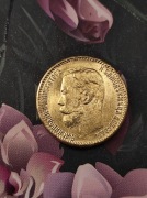 5 Rubli 1902 carska Rosja ruska stara ciekawa moneta wykopki po zbieraczu