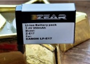 Bateria dedykowana dla Canon LP-E17 950mAh ZEAR