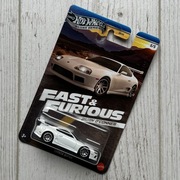 Samochodzik TOYOTA SUPRA Hot Wheels Silver Series FAST&FURIOUS 5/5 JBY33