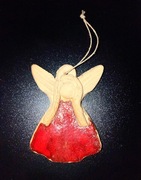 Aniołek na Szczęście Rękodzieło