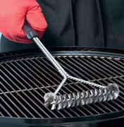 Szczotka do grilla ze stali nierdzewnej narzędzie do czyszczenia rusztu