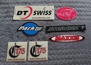 Zestaw naklejek rower,  motor Park Tool USA Santa Cruz, Dt Swiss Maxxis